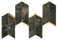 CHEVRON BRAZIL GREEN 17x41,4